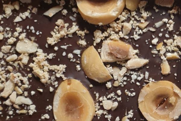 Geröstete Haselnuss